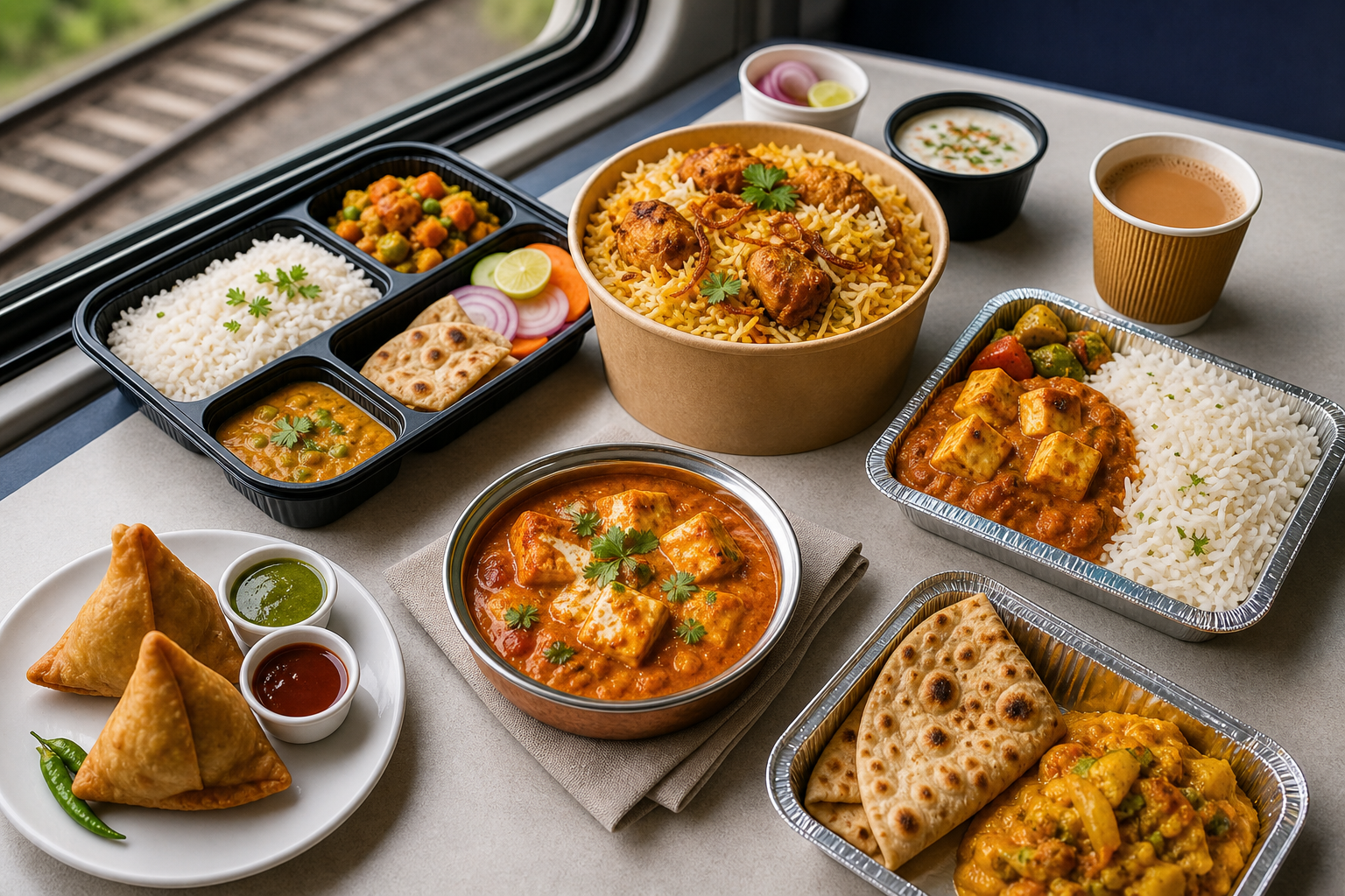 Fresh Indian meals